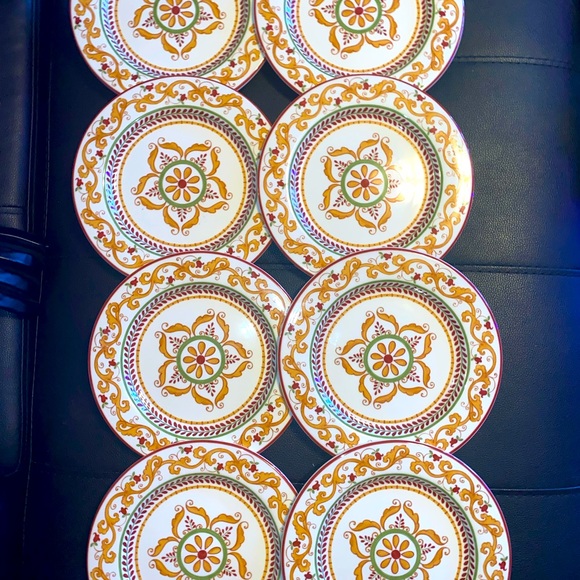 Cost Plus World Market Other - Set of 8 world market 8.5 in saucers